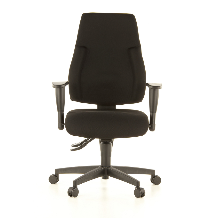 Topstar Wellnessstuhl Bürostuhl Drehstuhl Lady Sitness Stoff Schwarz  B-Ware - 4014296647395