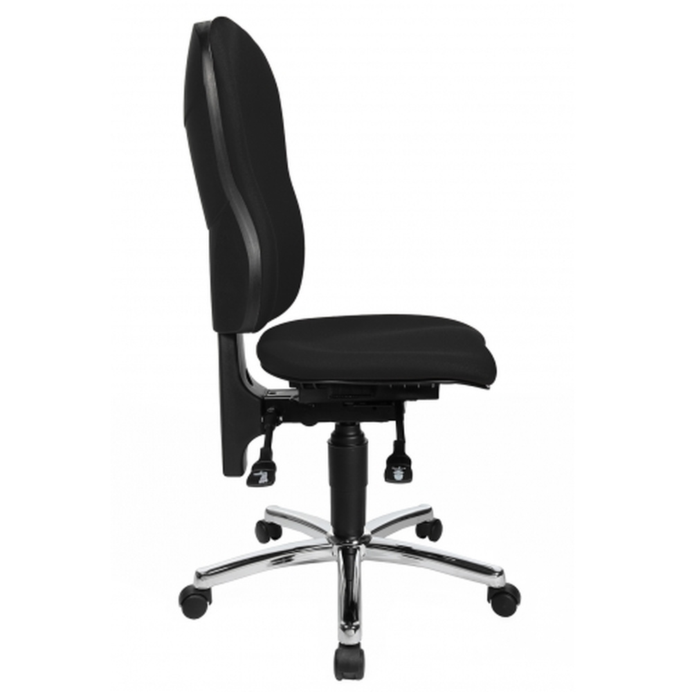B-Ware Topstar Bürostuhl Drehstuhl Wellnessstuhl Sitness Profi Schwarz Orthositz Stuhl - 4014296327518