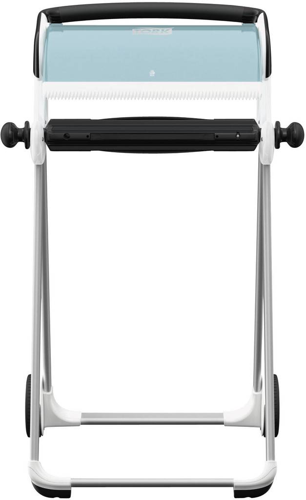 Tork 652000 Bodenständer für Putztuchrolle Industrie-Wischtuch-Rolle Türkis Weiß - 7322540430561