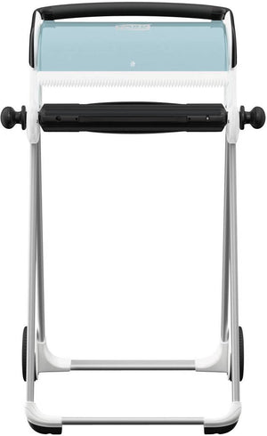 B-Ware Tork 652000 Bodenständer für Putztuchrolle Industrie-Wischtuch-Rolle Türkis Weiß