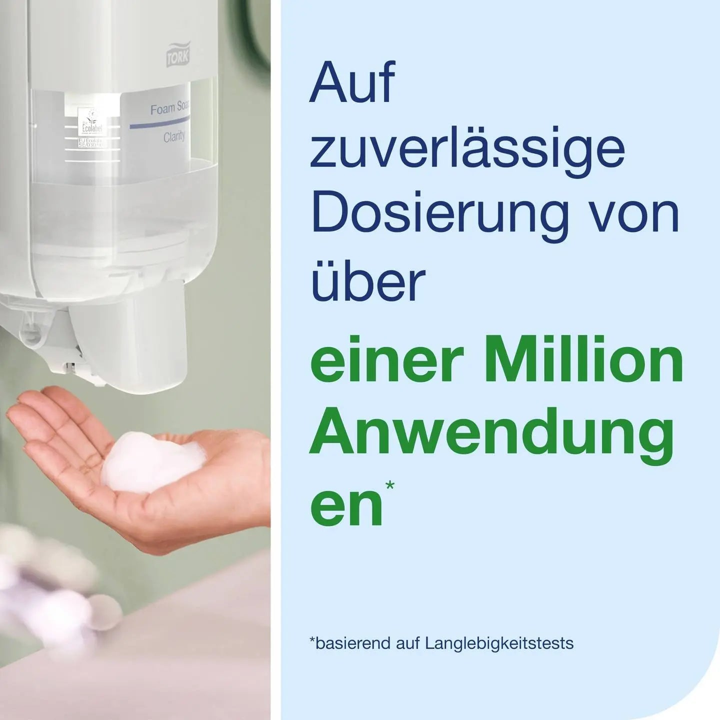 B-Ware Tork Seifenspender Spender Mini S5 Weiß Kunststoff Wandmontage Flüssigseife Gel