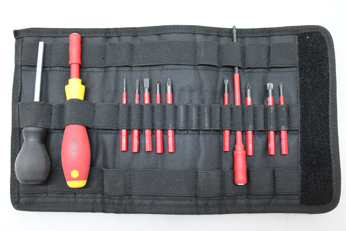 Wiha TorqueVarioS VDE Drehmoment Schraubendreher-Set 13 teilig 0.8 5 Nm DIN Set - 4010995406745