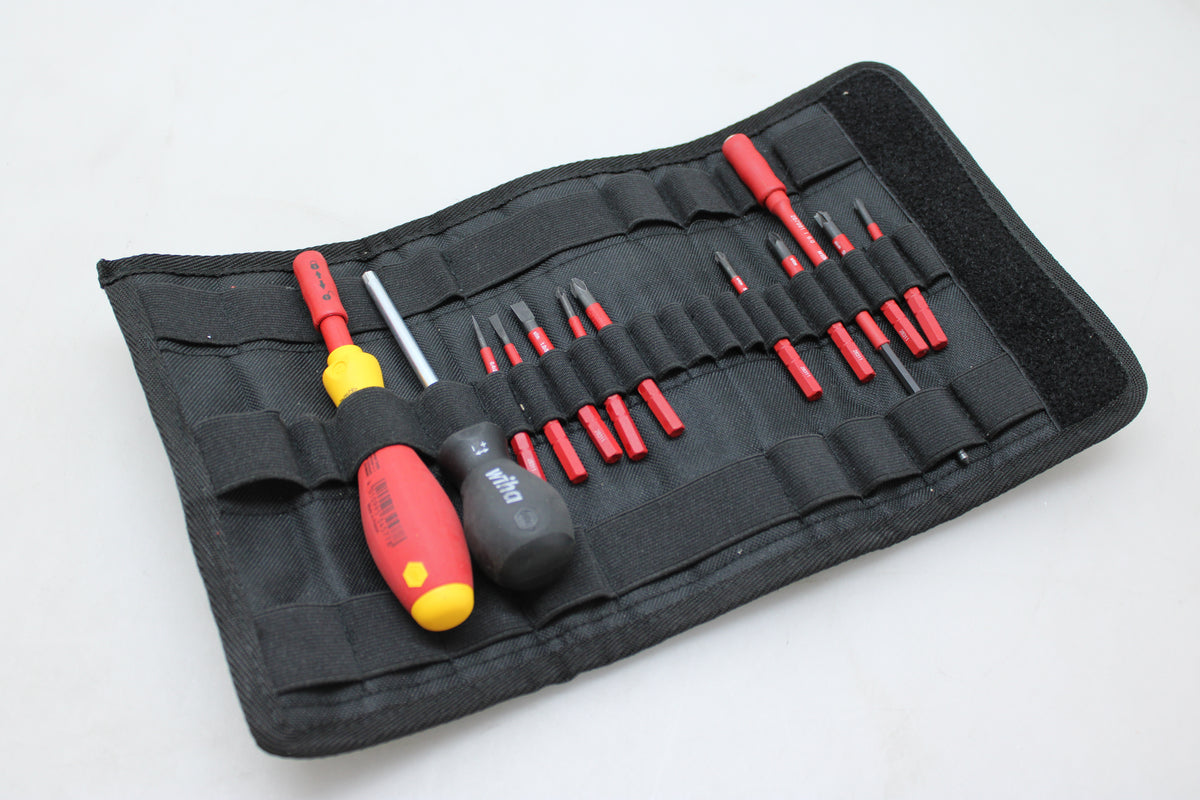 Wiha TorqueVarioS VDE Drehmoment Schraubendreher-Set 13 teilig 0.8 5 Nm DIN Set - 4010995406745
