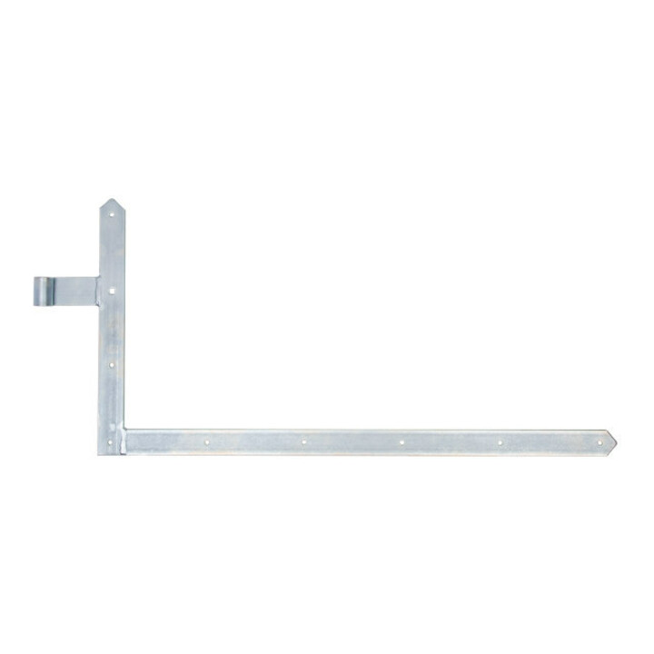 Gah Torwinkelband Scharnierband Stahl Galvanisch 400x800x40x105mm 2 Stück B-Ware - 4004338313135