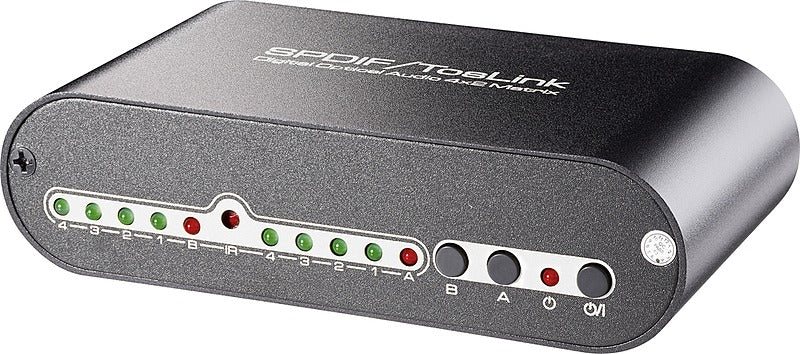 Spea Ka Professional 4x2 Toslink Matrix Switch Umschalter Infrarot Fernbedienung B-Ware - 4016138845167
