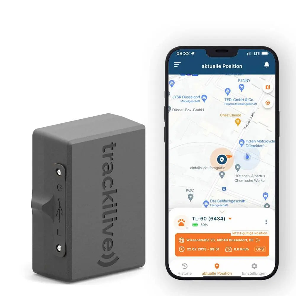 B-Ware Trackilive Gps Tracker Fahrzeugtracker Multifunktionstracker Live Tracking Tl34