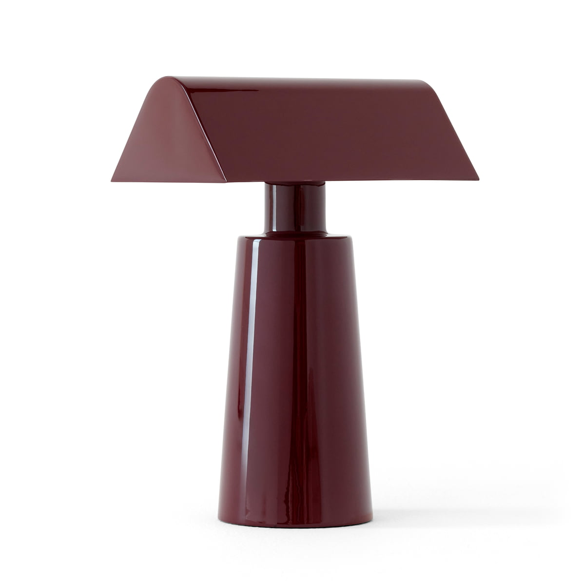 B-Ware &Tradition   Caret Mf1 Akkuleuchte Dark Burgundy Leuchte Lampe Licht Stehlampe - 5705385028520