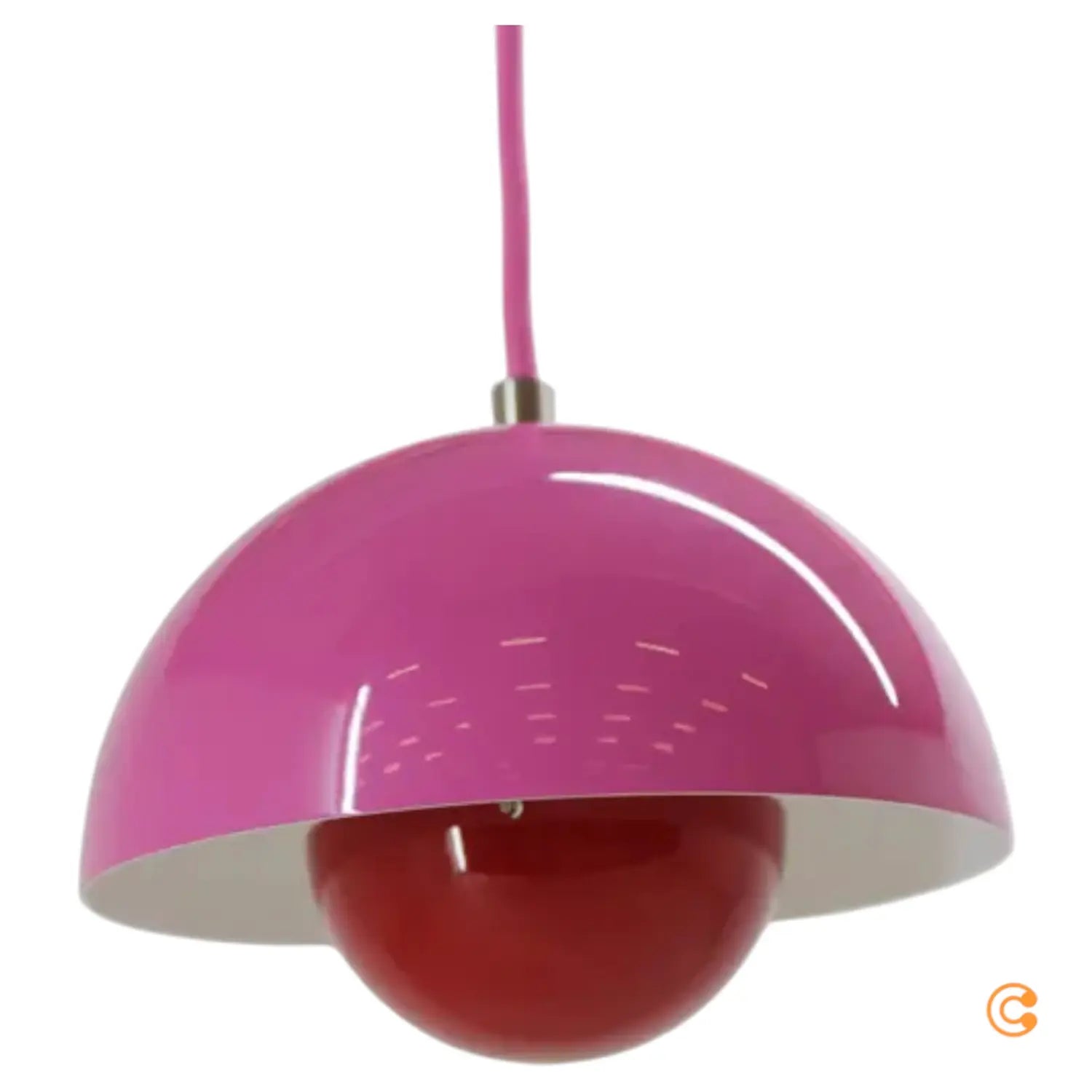 B-Ware &Tradition   Flower Pot Pendelleuchte Vp10 Tangy Pink Rot Deckcenlampe Lampe - 1