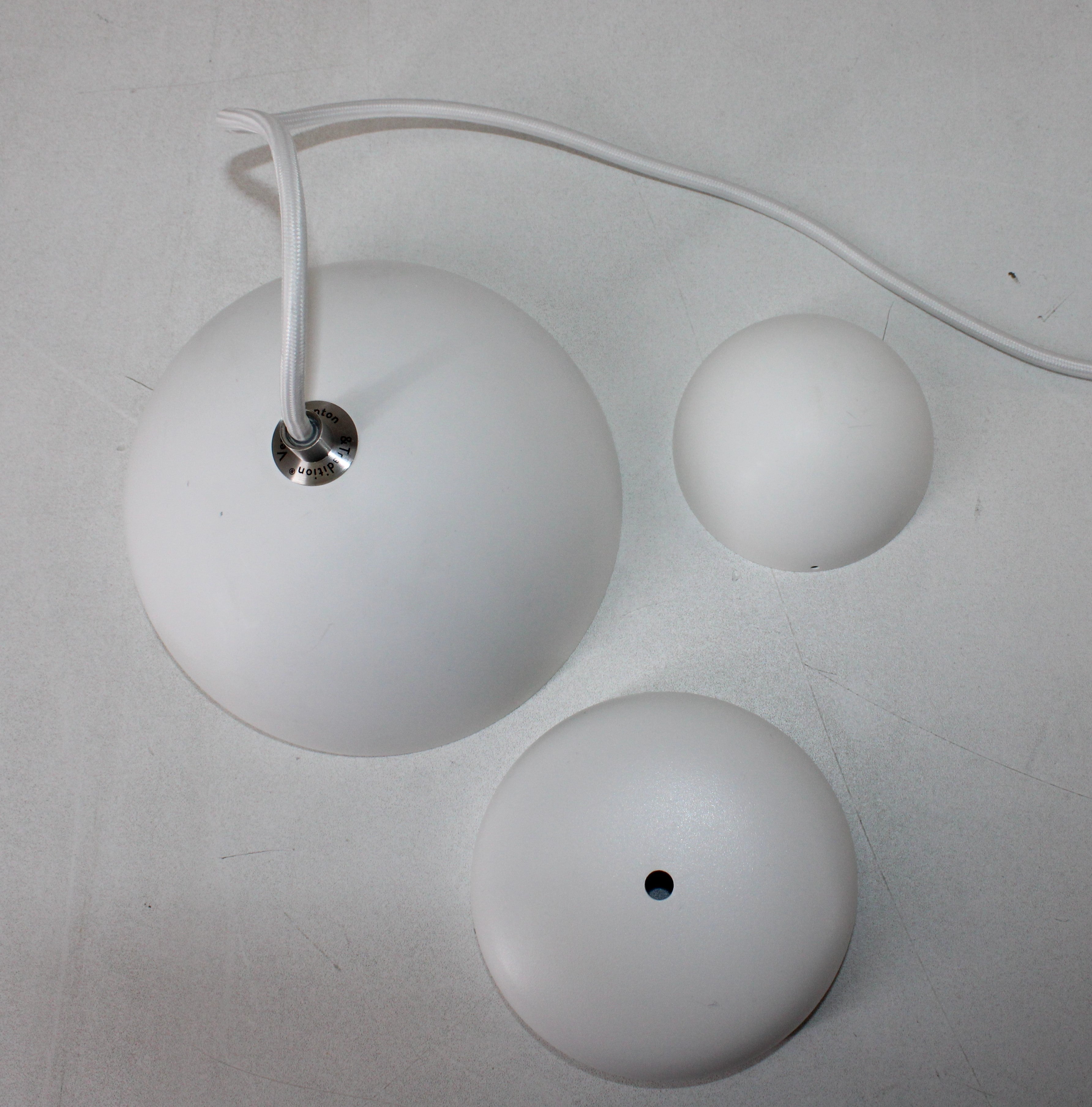 &Tradition - FlowerPot Pendelleuchte VP10 weiß matt Deckenlampe Lampe Leuchte - 5705385040324
