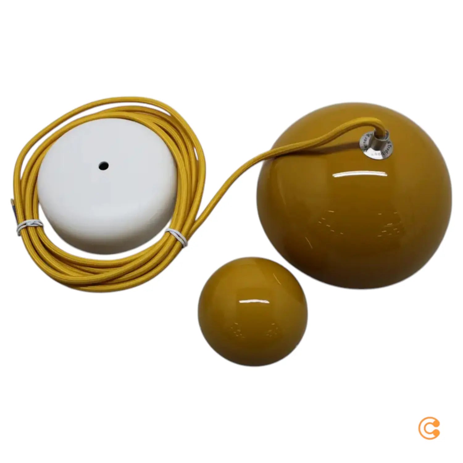 B-Ware &Tradition   Flower Pot Pendelleuchte Vp10 Senf Pendellampe Siehe Text/Foto - 5705385040386