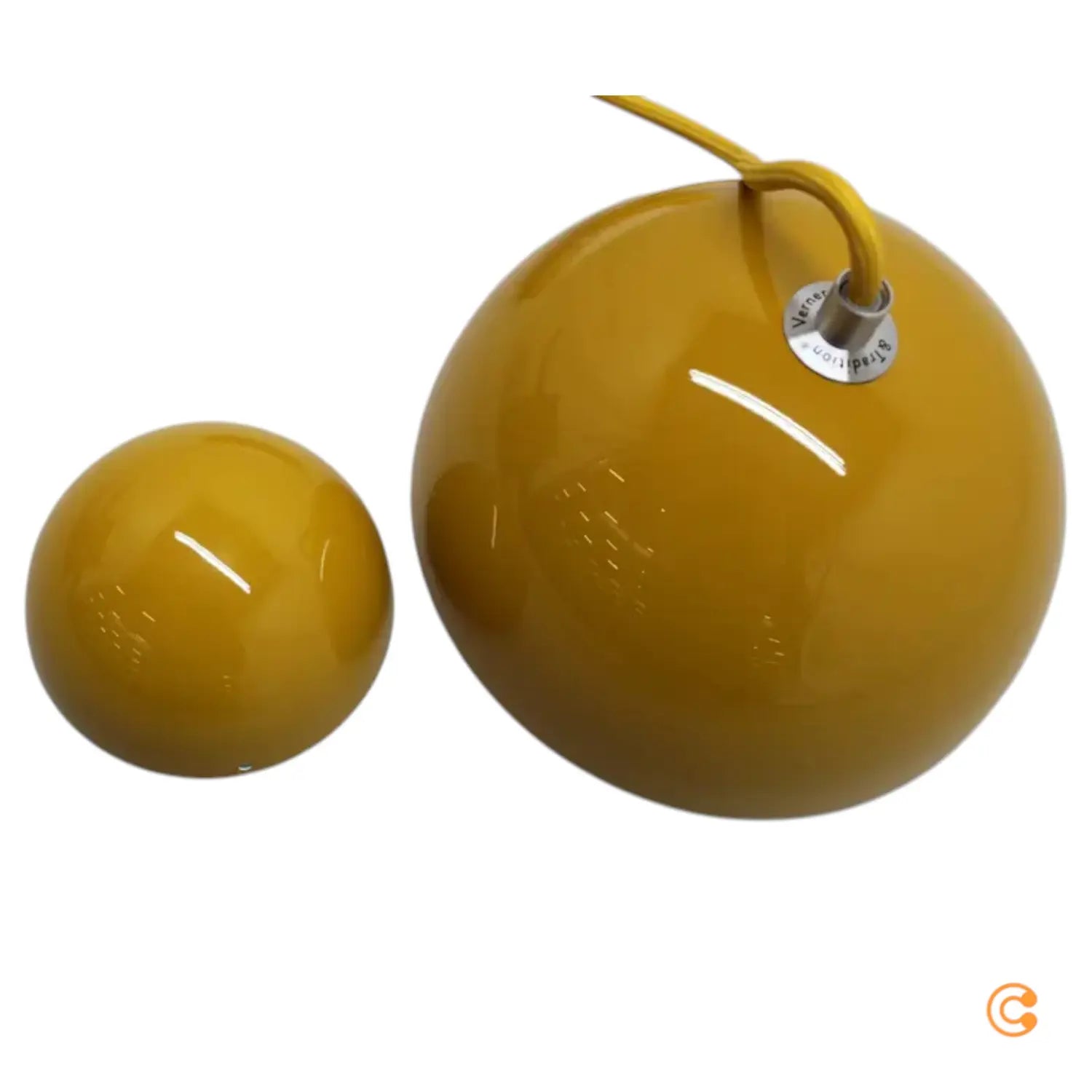 B-Ware &Tradition   Flower Pot Pendelleuchte Vp10 Senf Pendellampe Siehe Text/Foto - 5705385040386