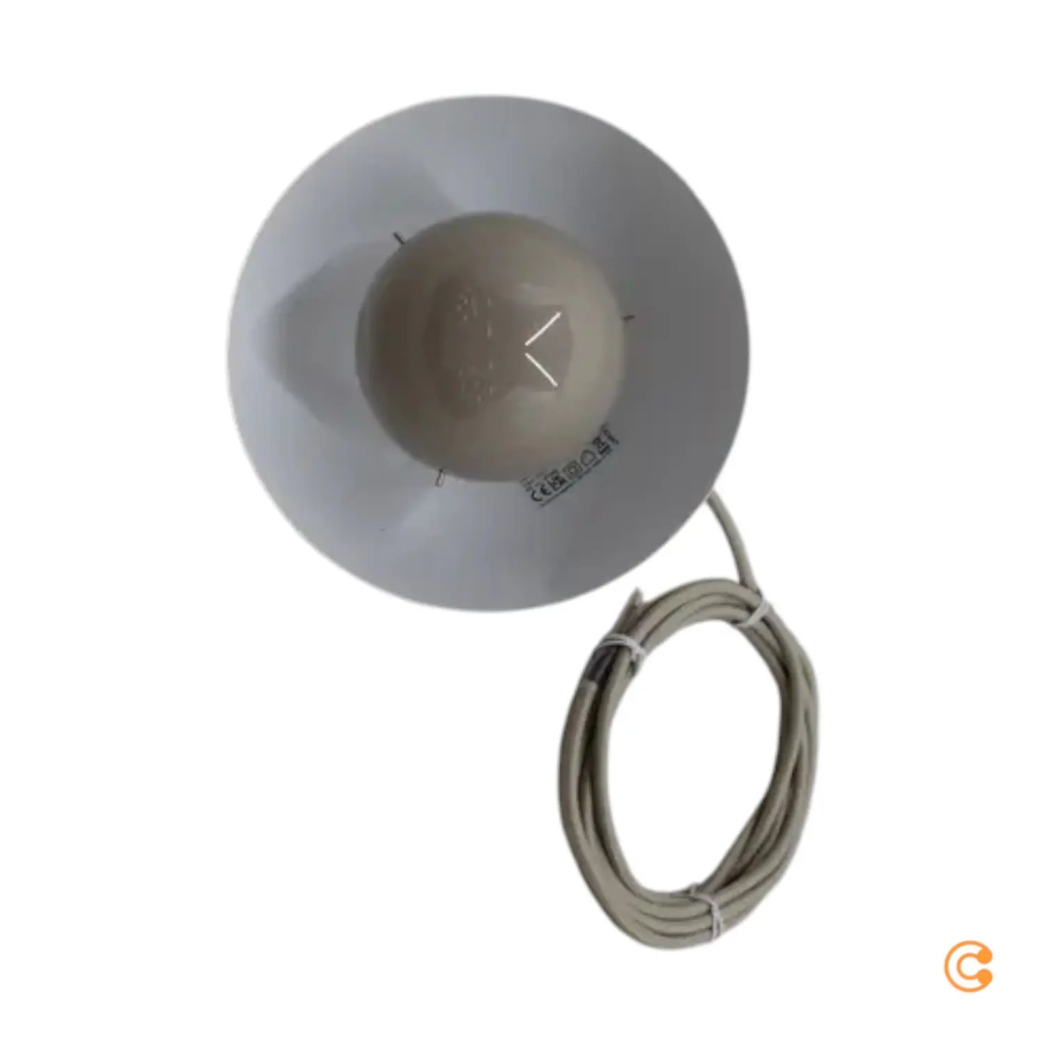 B-Ware &Tradition   Flower Pot Pendelleuchte Vp10 Grau Beige Deckenlampe Siehe Text/Foto - 5705385040393