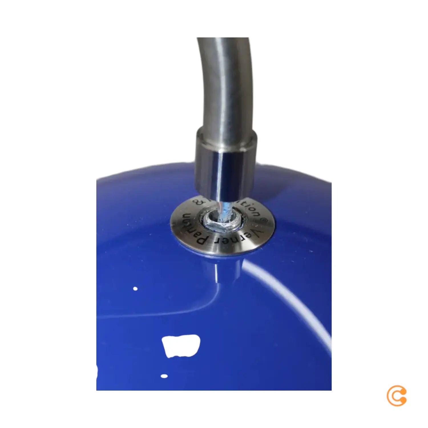 B-Ware &Tradition Stehleuchte Pilzlampe Flower Pot Vp12 Kobaltblau Standlampe 1960er - 5705385043899