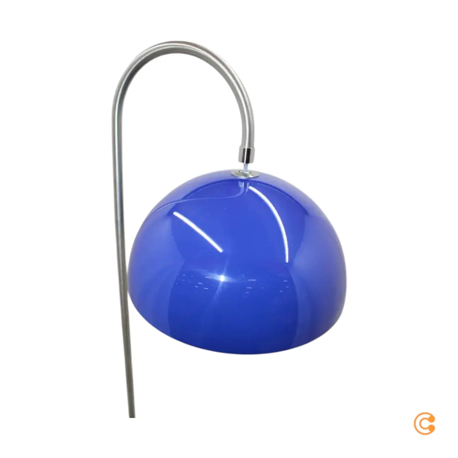 B-Ware &Tradition Stehleuchte Pilzlampe Flower Pot Vp12 Kobaltblau Standlampe 1960er - 5705385043899