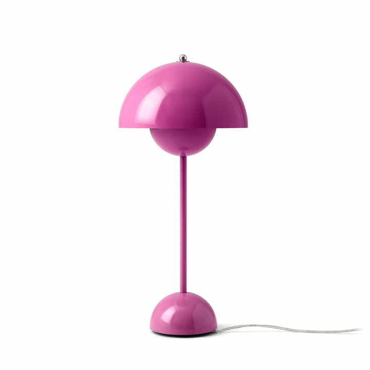 B-Ware &Tradition Flower Pot Tischleuchte Vp3 Tischlampe Bürolampe Lampe E27 Pink - 5705385036815
