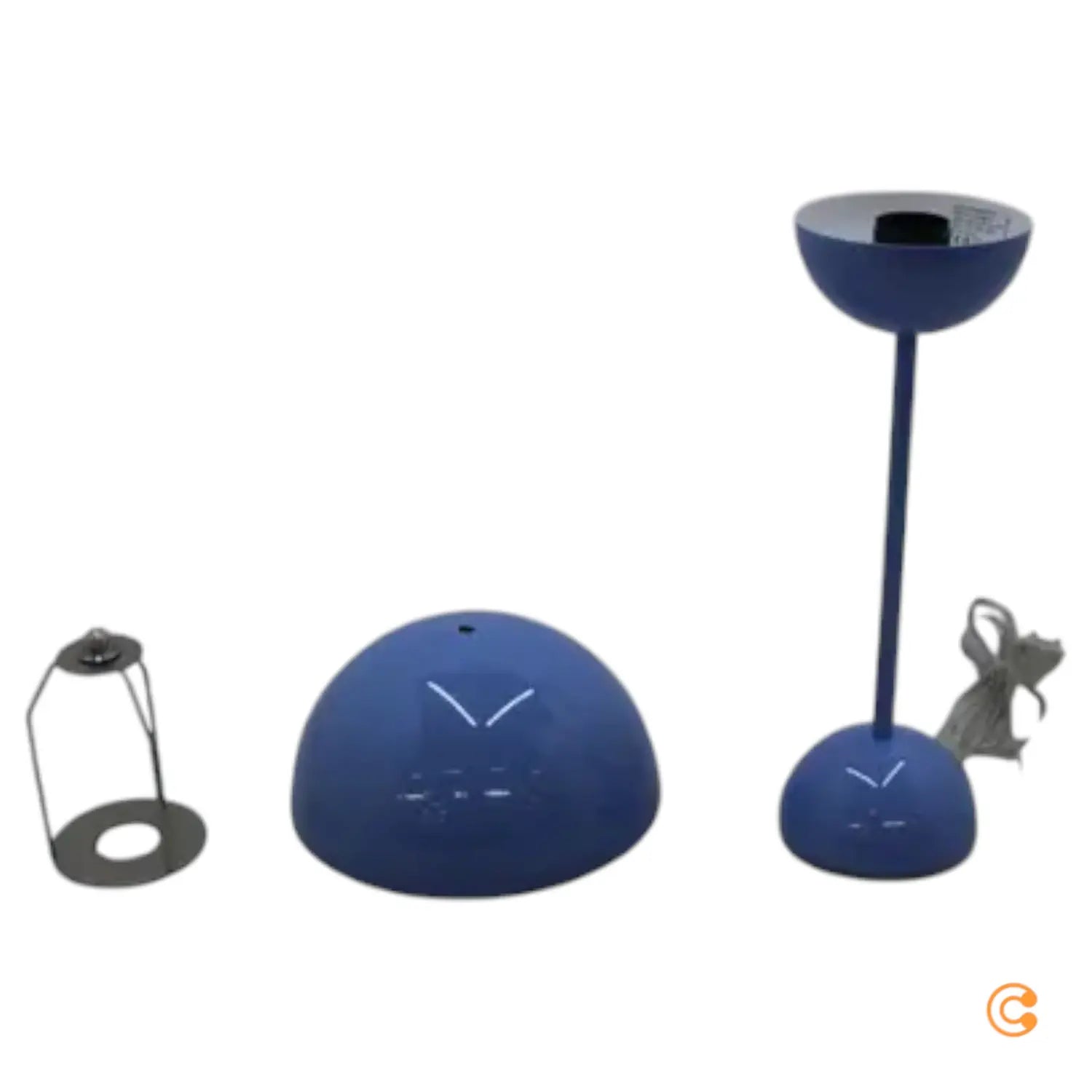 B-Ware &Tradition Flower Pot Tischleuchte Tischlampe Lampe Leuchte Blau Siehe Text/Foto - 5705385036839