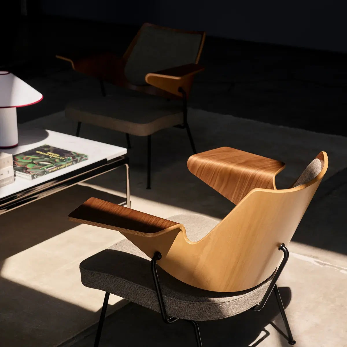 B-Ware &Tradition Armlehnstuhl Stuhl Rfh Rd7 Graubraun Hallingdal 65 227 - 5705385044582