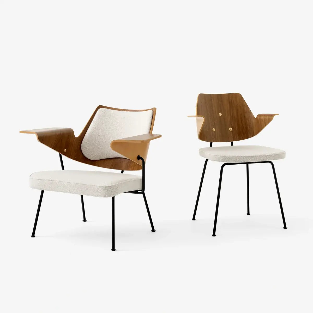 B-Ware &Tradition Armlehnstuhl Stuhl Rfh Rd7 Graubraun Hallingdal 65 227 - 5705385044582