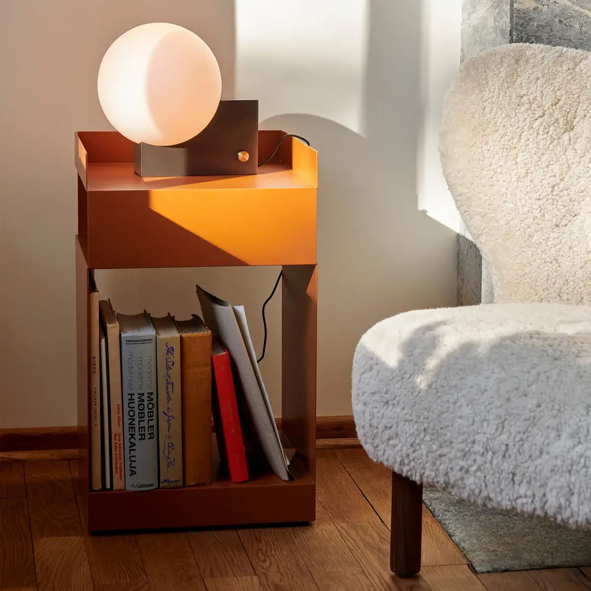 B-Ware &Tradition Rotate Beistelltisch Sc73 Tisch 59 X 35 Cm Wohnzimmertisch Stahl B348 - 5705385094563