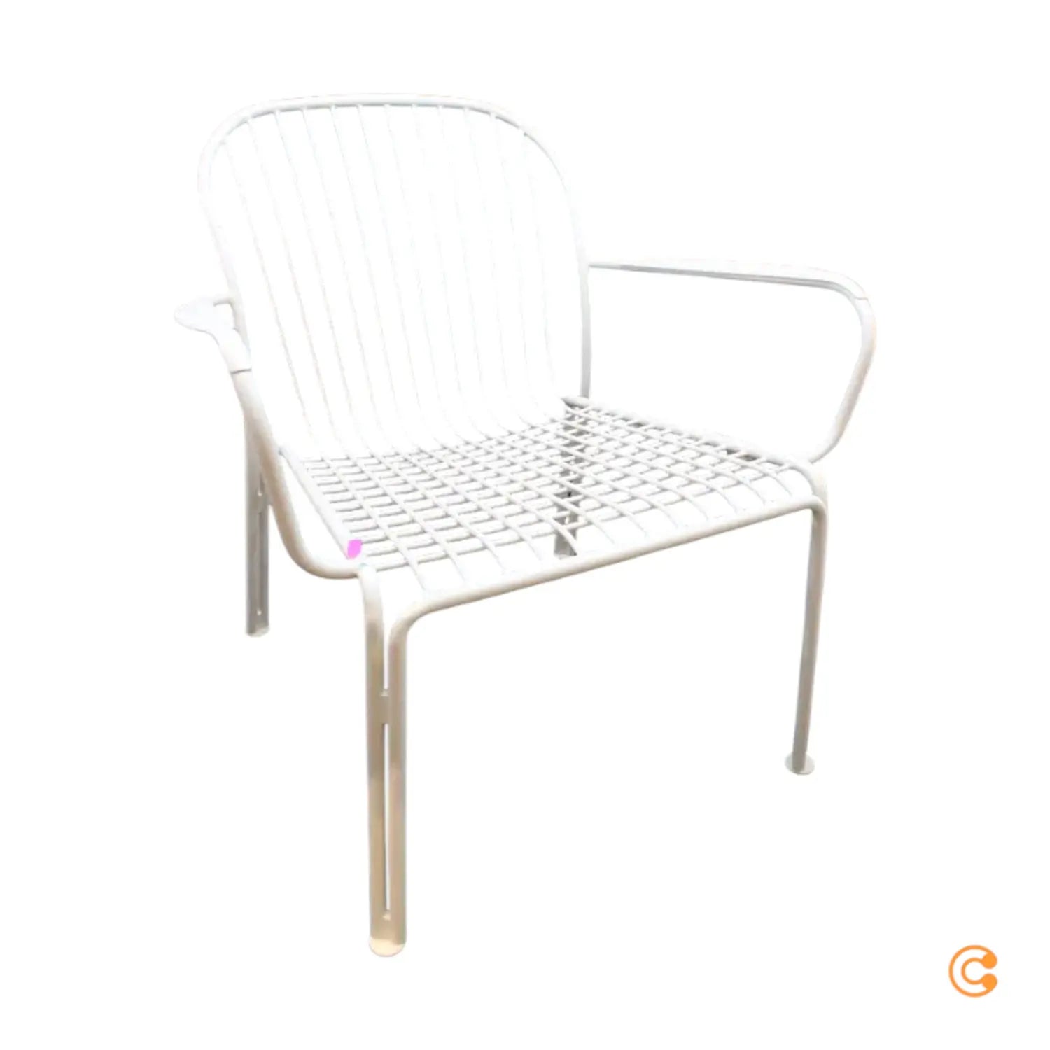 B-Ware &Tradition   Thorvald Sc101 Outdoor Lounge Armlehnstuhl Ivory Siehe Text/Foto - 5705385041833