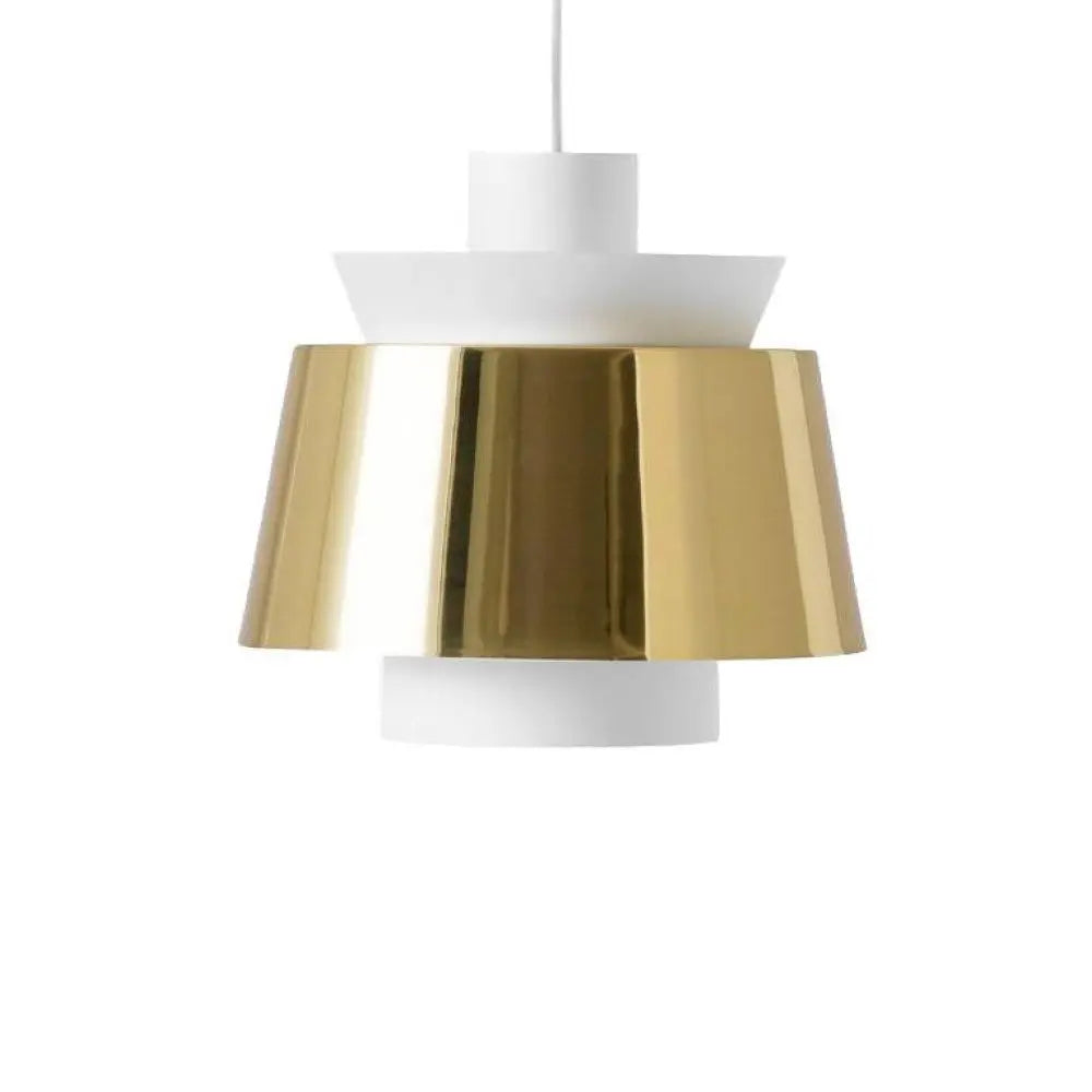 B-Ware &Tradition Hängeleuchte Pendelleuchte Utzon Ju1 Messing Weiß Metall ø 22 Cm - 5705385020319