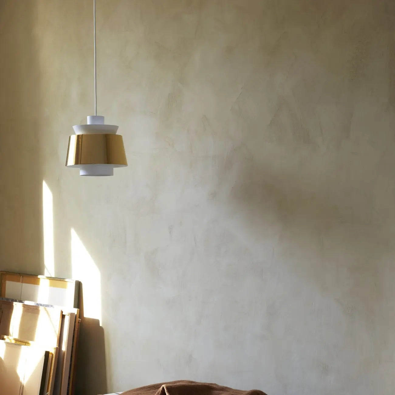 B-Ware &Tradition Hängeleuchte Pendelleuchte Utzon Ju1 Messing Weiß Metall ø 22 Cm - 5705385020319