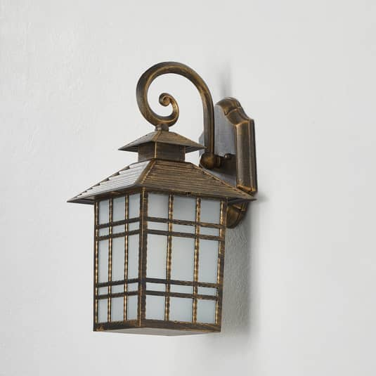 B-Ware Traditionelle Außen Wandleuchte Ilka Laterne Außenlampe Wandlampe Lampe Leuchte  - 9003090207749