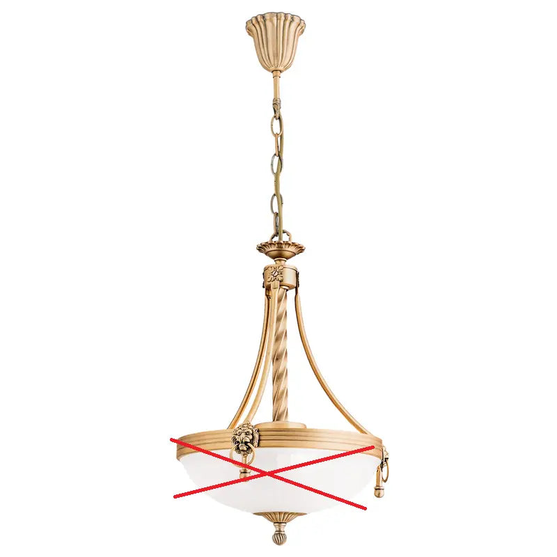 B-Ware Orion Traditionelle Hängeleuchte Noam Deckenlampe Pendelleuchte Siehe Text/F833 - 9003090248858