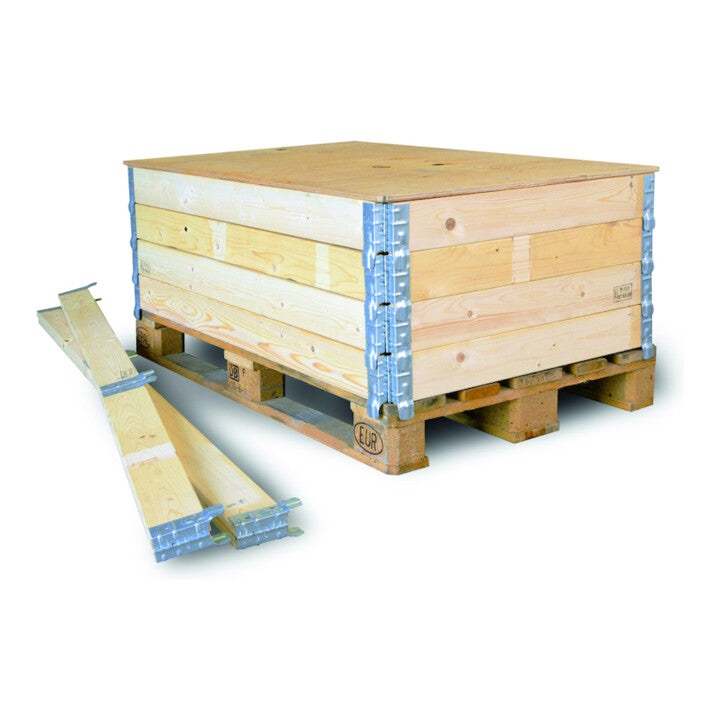 TransPak Holzaufsatzrahmen Palettenrahmen Europalette 800x600x200 IPPC 100 STÜCK - 4056705502161