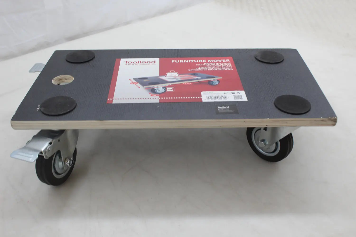 B-Ware Velleman Qt111 Transportroller Möbelroller 400kg 575x300mm Siehe Text 4 Stück - 5411244001114