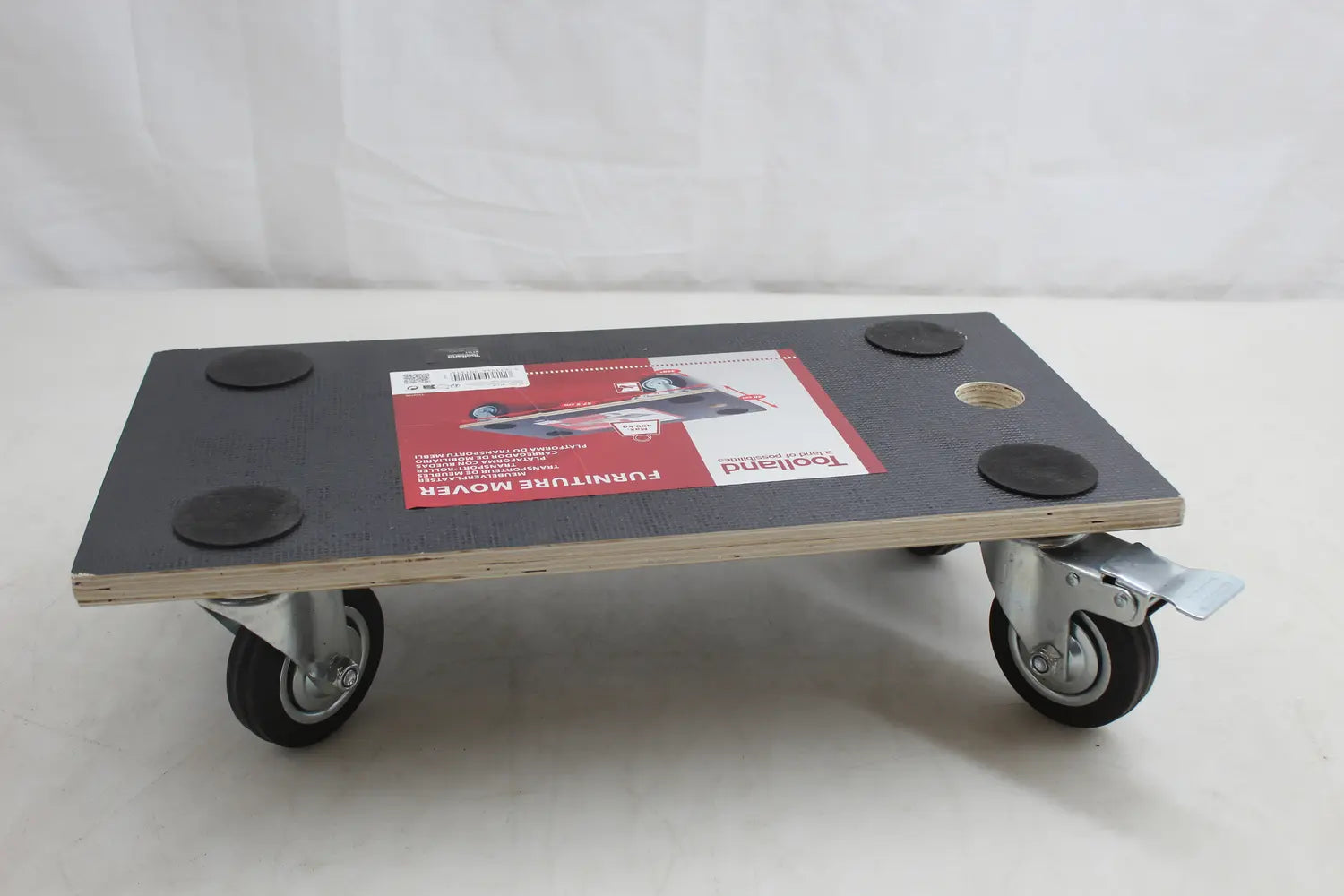 B-Ware Velleman Qt111 Transportroller Möbelroller 400kg 575x300mm Siehe Text 4 Stück - 5411244001114