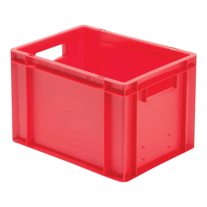 B-Ware La Ka Pe Transportbehälter Stapelbox Kasten Rot  L400x B300x H270mm 2 Stück - 4031022017086