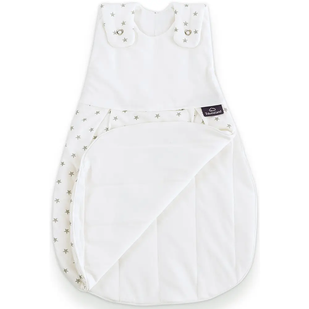 Träumeland Schlafsack Babyschlafsack Liebmich Sternchen Grau 68/74  B-Ware - 9120064856328