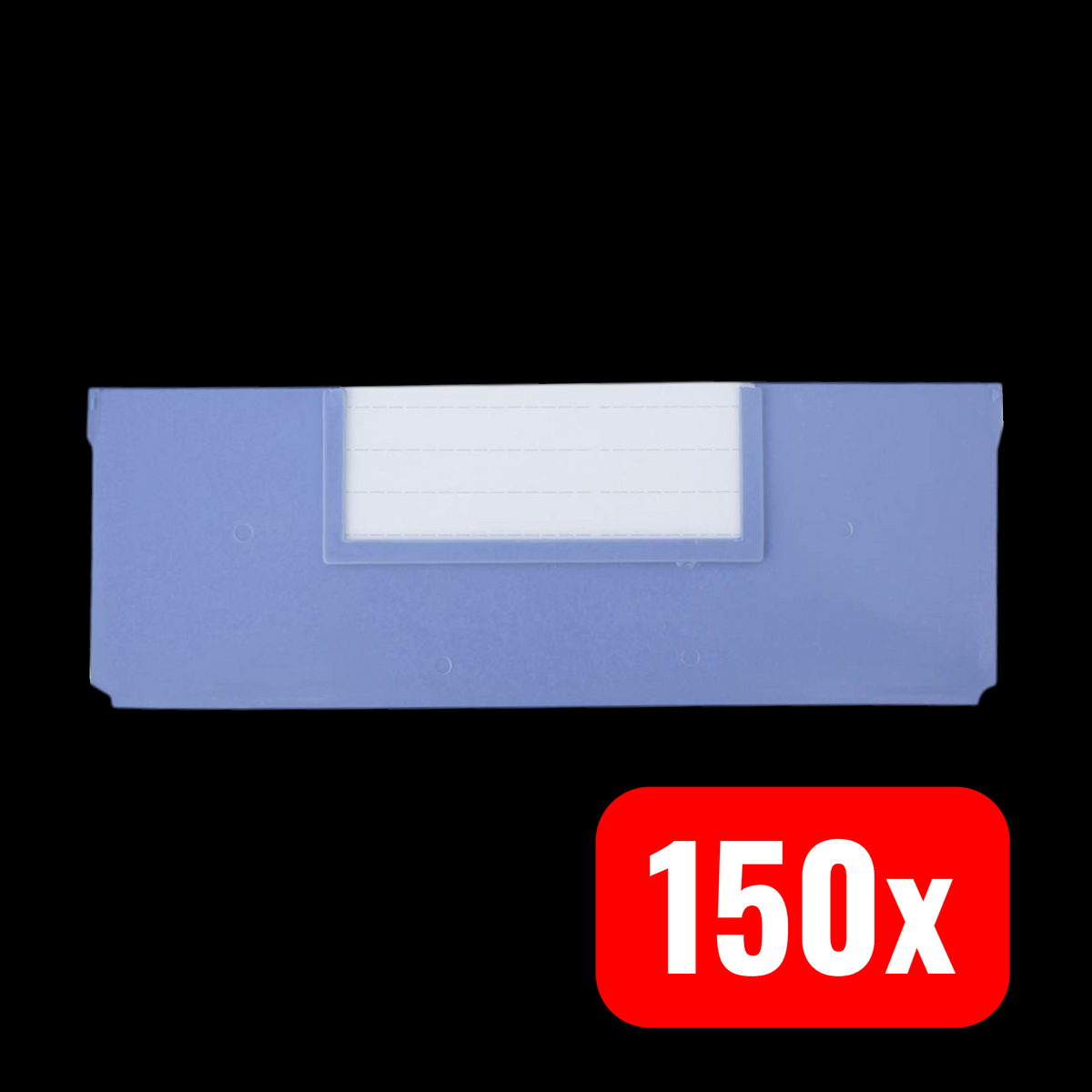 VISO TRSE 209 Zwischenwand Trennwand für Sichtlagerkasten  216x76x10mm 150 STÜCK - 3321360026453