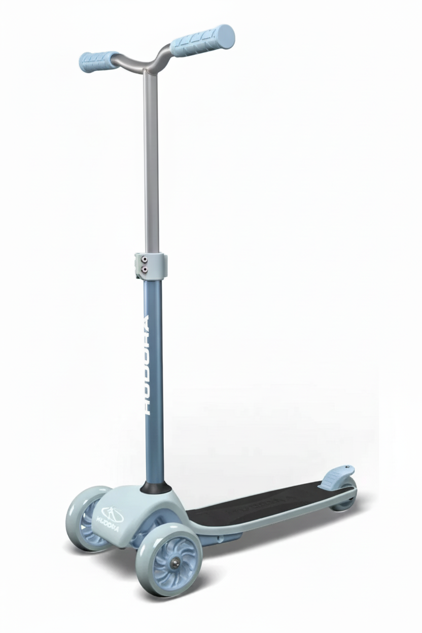 B-Ware Hudora Tri Scooter Roller Kinderfahrzeug Kinderroller Blue Klappmechanismus508 - 4005998858981