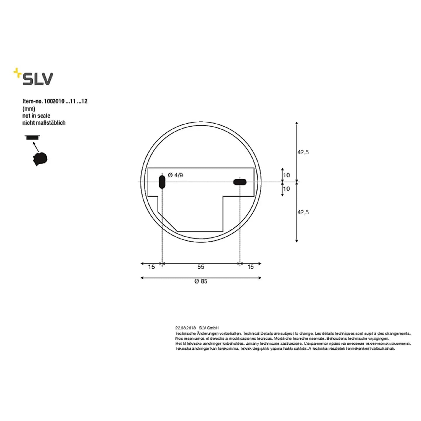B-Ware Slv Deckenaufbauleuchte Lampe Indoor Triledo Cl Leuchte Beleuchtung - 4024163222297
