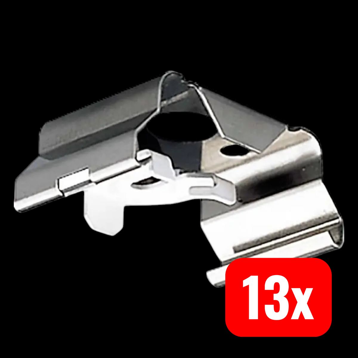 Trilux Befestigungsklammer Halteklammer 16055934 D01X Klemme Montage 13 STÜCK - 4018242036882