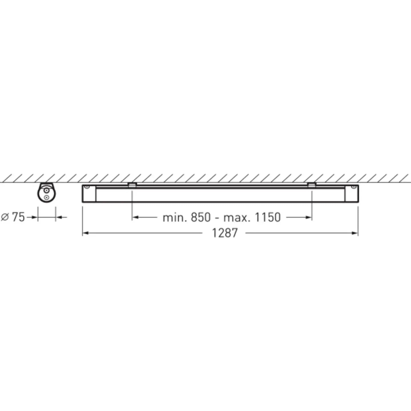 B-Ware Trilux Feuchtraumleuchte Wannenleuchte Led Tugra He Neutralweiß Grau 51 W Ip66 - 4018242657179