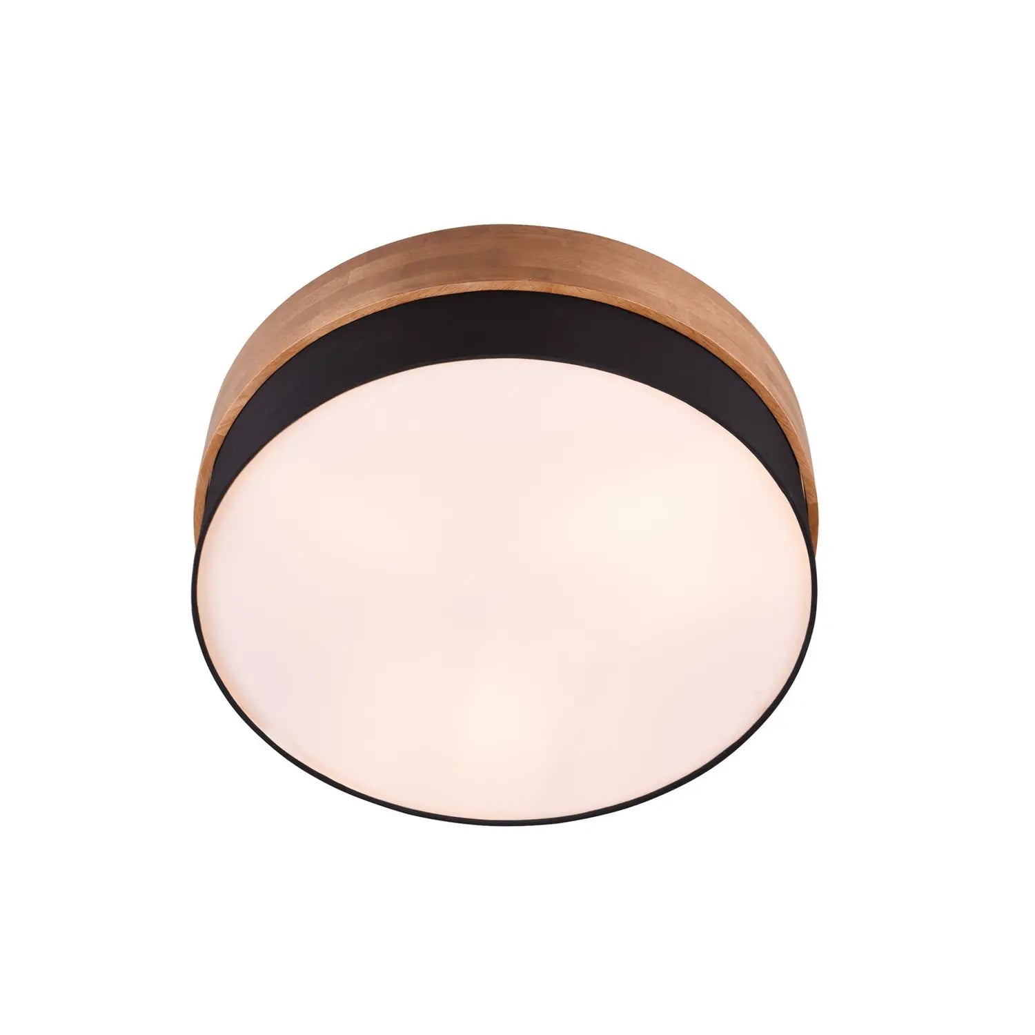 B-Ware Trio Seasons Deckenlampe Leuchte Lampe Holz/Schwarz ø 50 Cm Wohnzimmer Esszimmer - 4017807526219