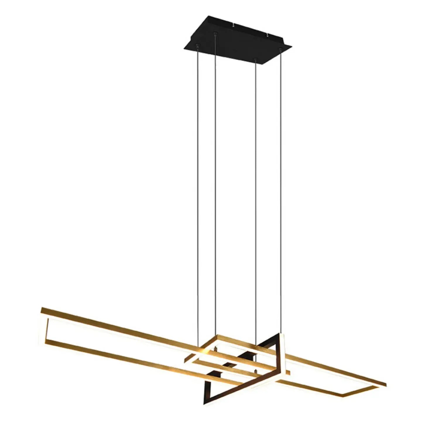 B-Ware Trio Hängeleuchte Leuchte Led Lampe Messingfarbig Salinas Pendelleuchte Messing - 4017807487893