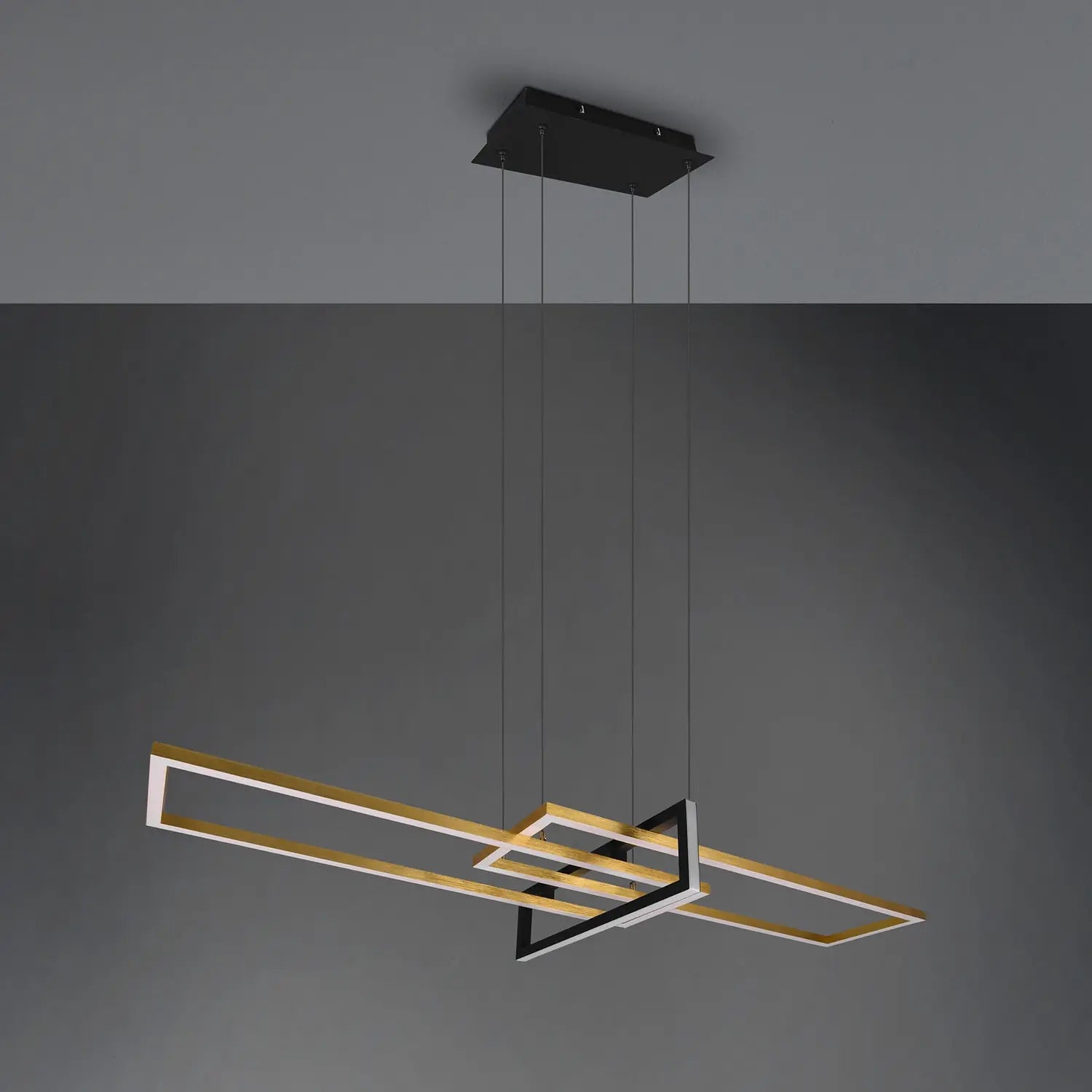 B-Ware Trio Hängeleuchte Leuchte Led Lampe Messingfarbig Salinas Pendelleuchte Messing - 4017807487893