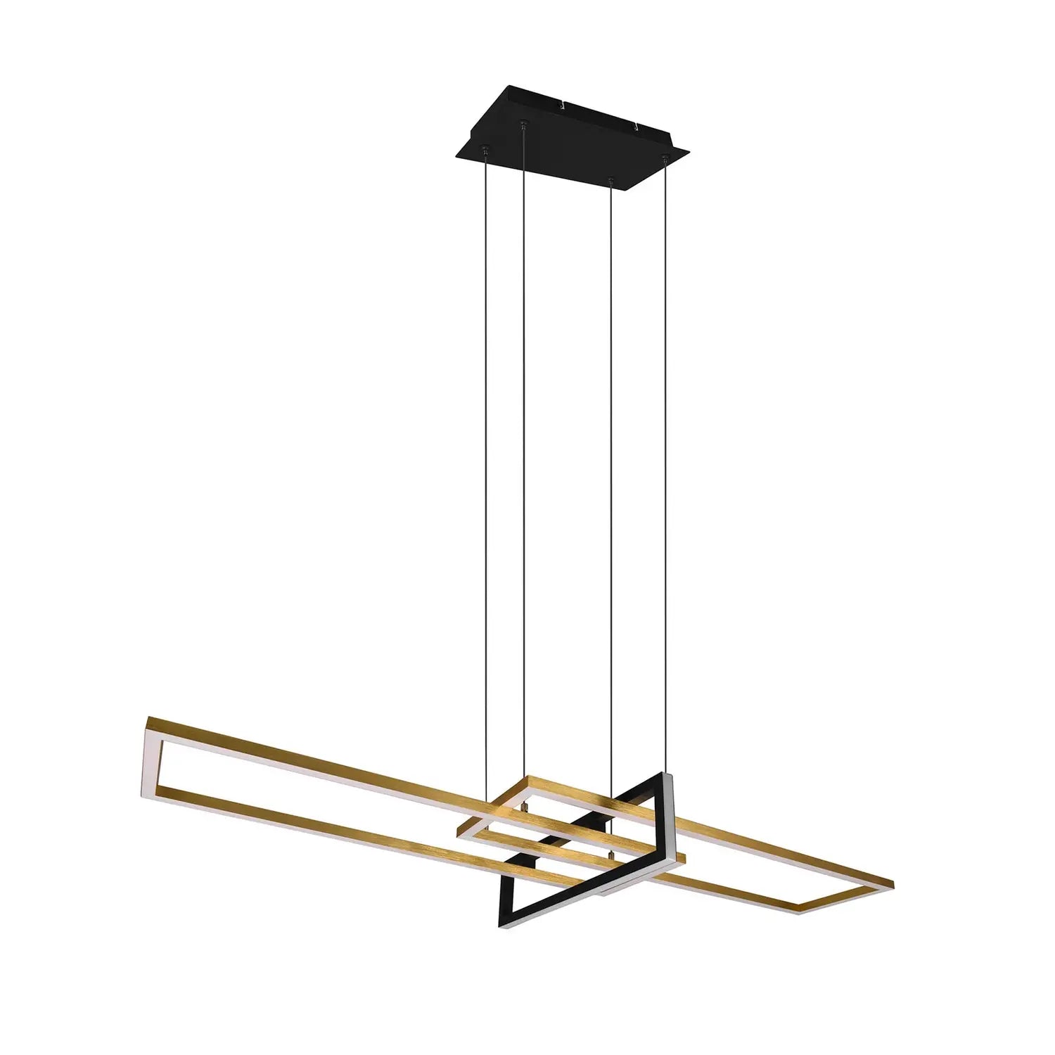 B-Ware Trio Hängeleuchte Leuchte Led Lampe Messingfarbig Salinas Pendelleuchte Messing - 4017807487893