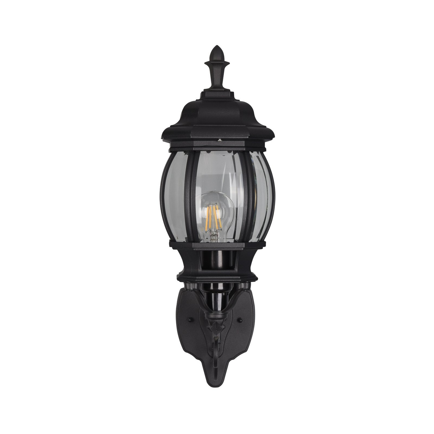 Trio Lighting Außenwandleuchte Wandlampe Elvo E27 Schwarz Matt Leuchte Licht B-Ware - 4017807543803