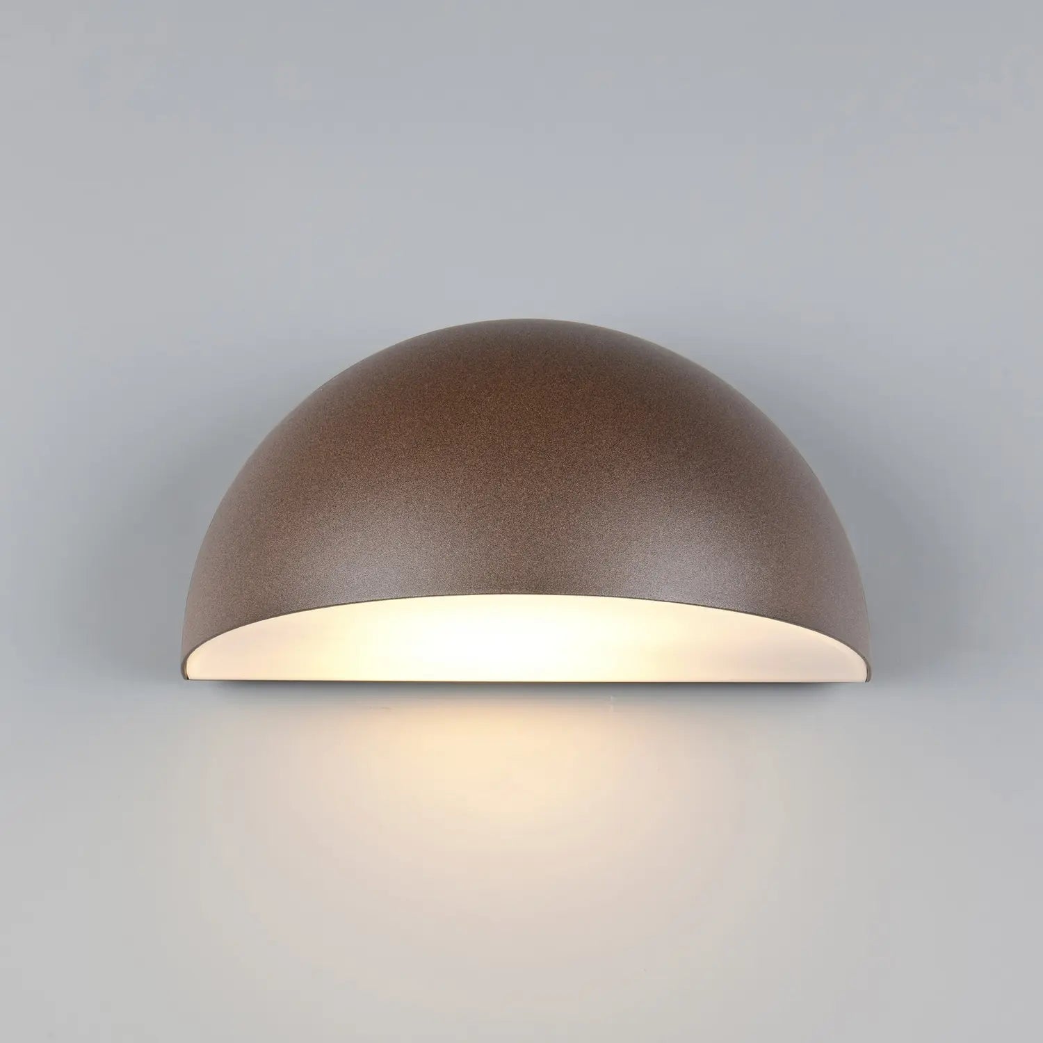 B-Ware Trio Lighting Außenwandleuchte Wandlampe Maas E27 Aluminiumdruckguss Rostbraun - 4017807648485