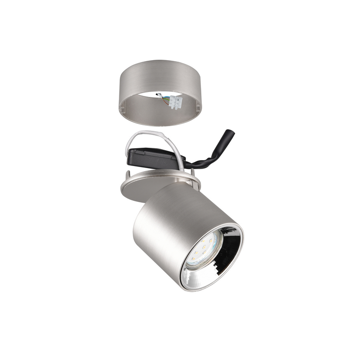 Trio Lighting Deckenstrahler Strahler Guayana Gu10 Nickel Metall Einflammig Spot B-Ware