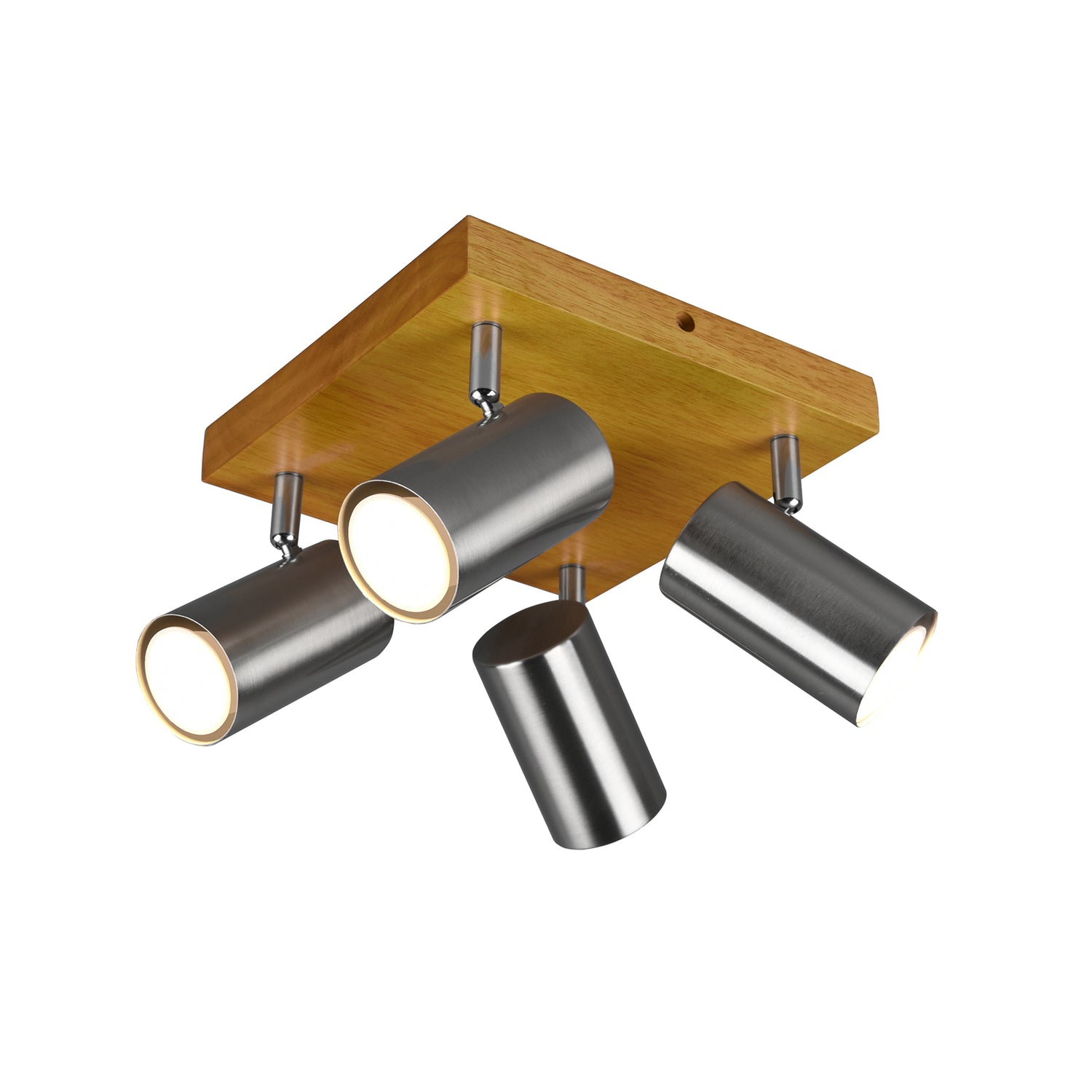 B-Ware Trio Lighting Deckenstrahler Deckenspot Marley Nickel Matt Strahler Esszimmer - 4017807488036