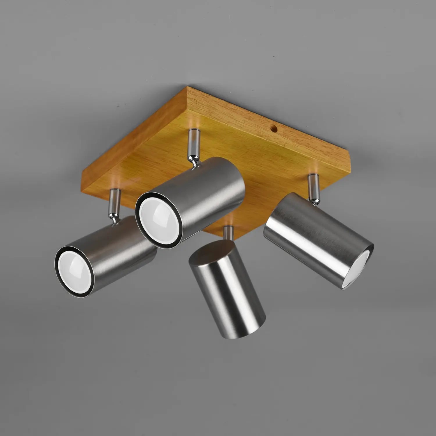 B-Ware Trio Lighting Deckenstrahler Deckenspot Marley Nickel Matt Strahler Esszimmer - 4017807488036