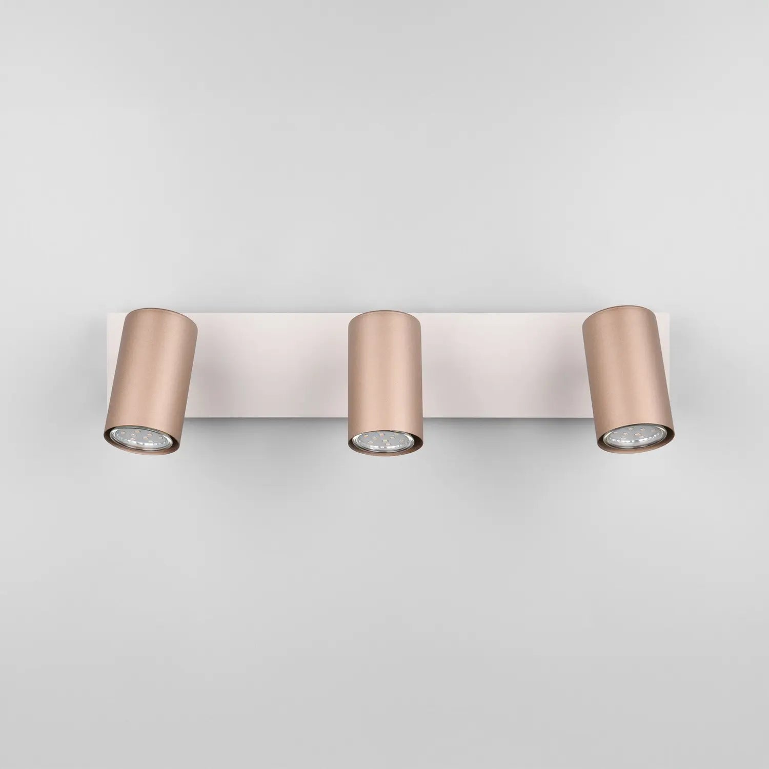 B-Ware Trio Lighting Deckenstrahler Spot Marley Braun Hellgrau Metall 3 Fg Gu10 Led - 4017807612394