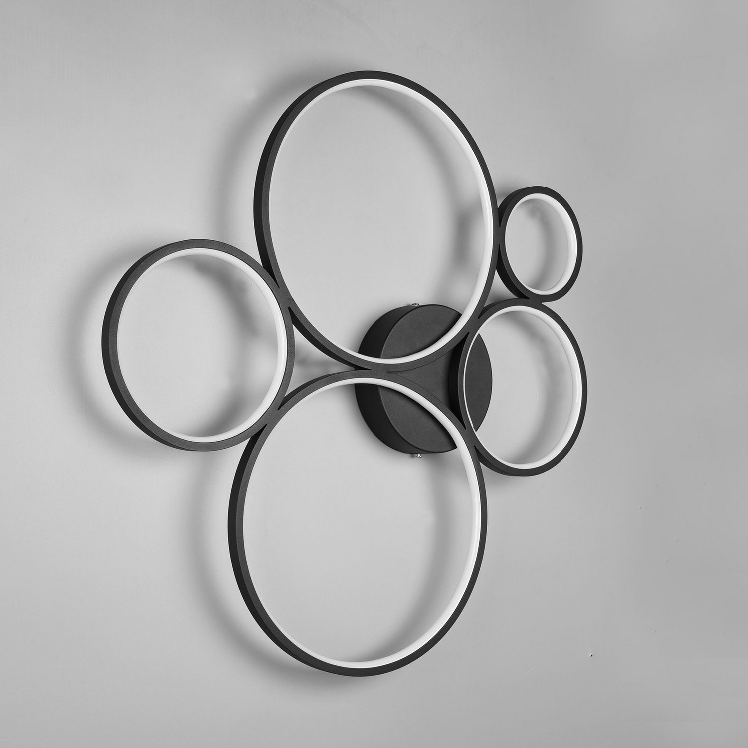 B-Ware Trio Lighting Led Deckenlampe Rondo Hängelampe Deckenlicht Lampe Led 49 W Schw782