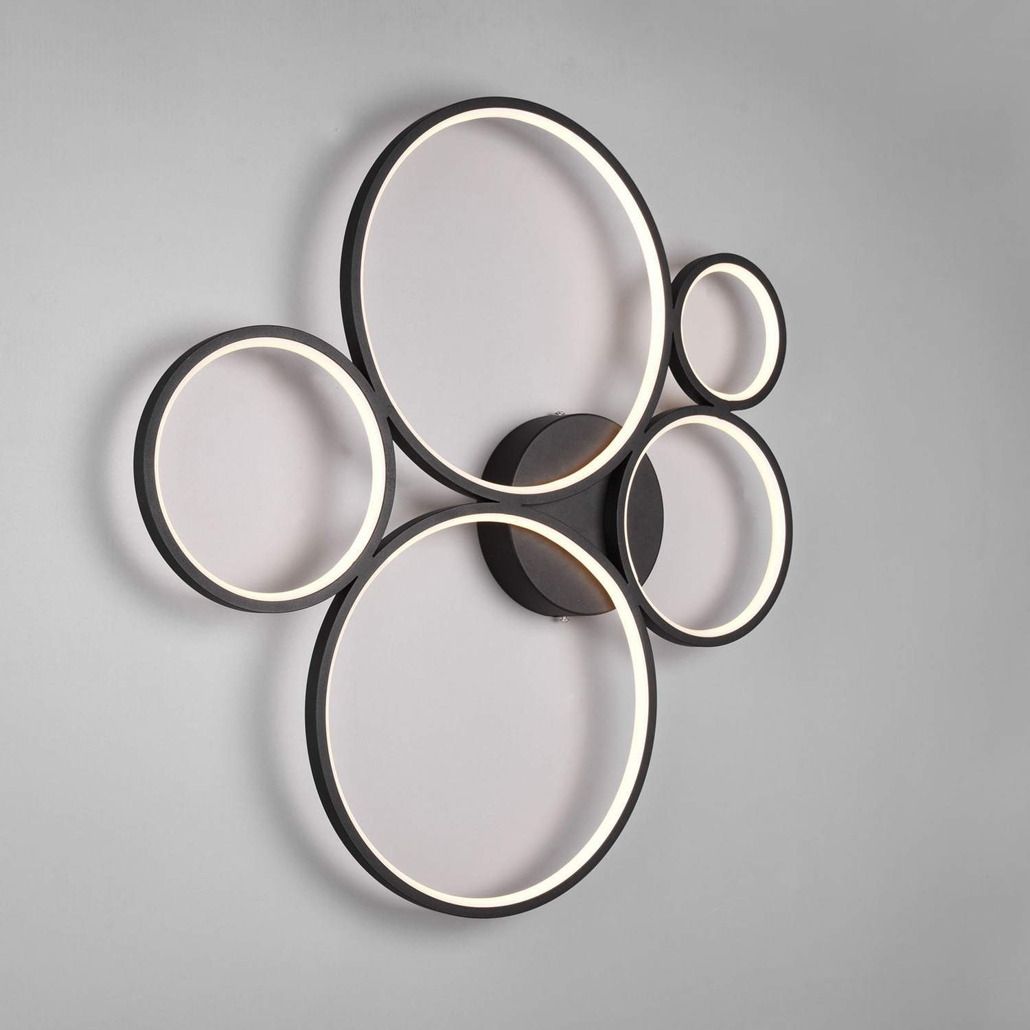 B-Ware Trio Lighting Led Deckenlampe Rondo Hängelampe Deckenlicht Lampe Led 49 W Schw782